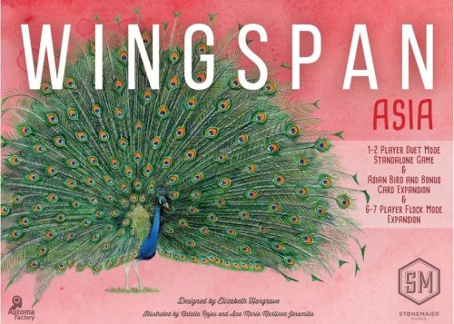 Stonemaier games Wingspan Asia