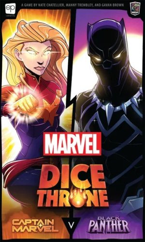Roxley games Marvel Dice Throne: Captain Marvel v. Black Panther