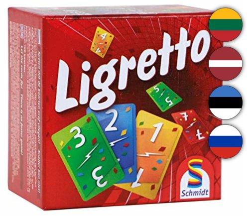 Brain games Ligretto red| LT/LV/EE/RU