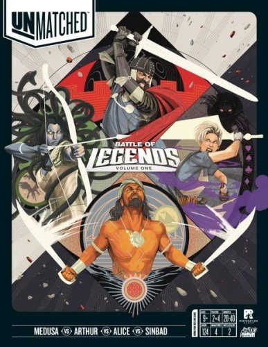 Iello Unmatched: Battle of Legends, Volume One