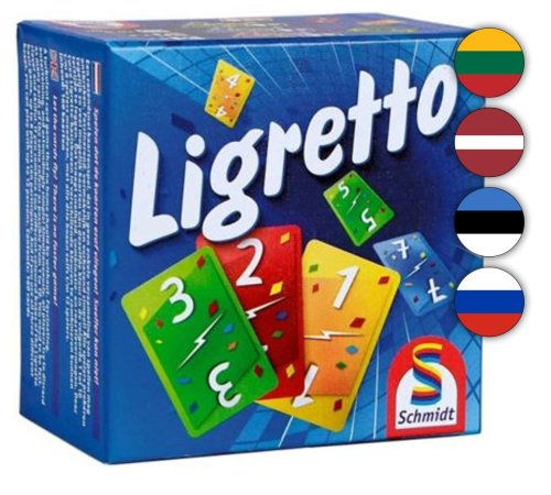 Brain games Ligretto blue | LT/LV/EE/RU