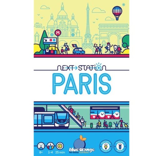 Blue orange Next Station: Paris