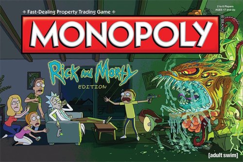 Winning moves Monopoly: Rick and Morty