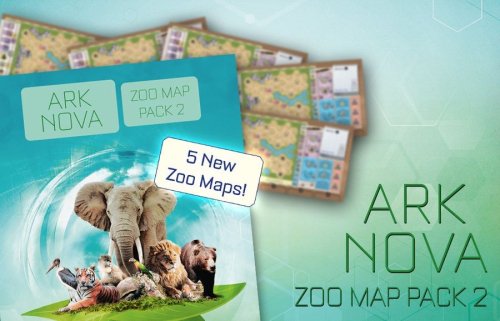 Feuerland spiele Ark Nova: Zoo Map Pack 2