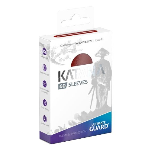 Ultimate guard Katana Sleeves Japanese Size (60) - Black