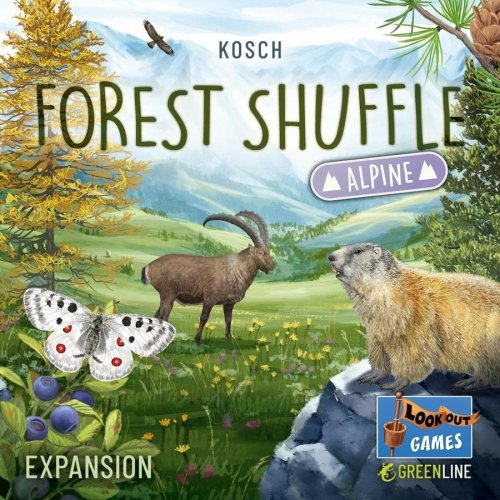 Lookout games Forest Shuffle: Alpine