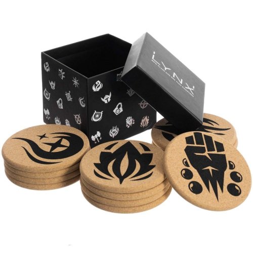 Lynx Set of 13 RPG Class &amp; DM Icon Coasters
