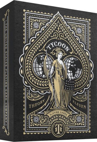 Theory11 Theory 11 - Tycoon Playing Cards Black