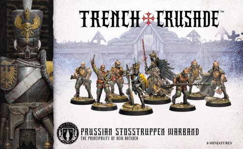 Archon studio Trench Crusade Prussian Stosstruppen Warband