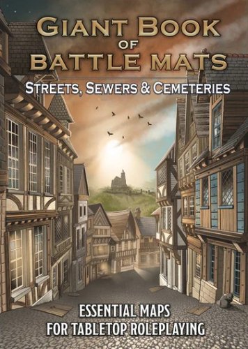 Loke battlemats Loke Battle Mats: Giant Book of Battle Mats - Streets Sewers & Cemeteries