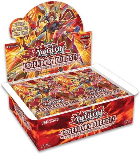 Konami - Yu-Gi-Oh Soulburning Volcano Booster Box Display 36 Pcs (English)