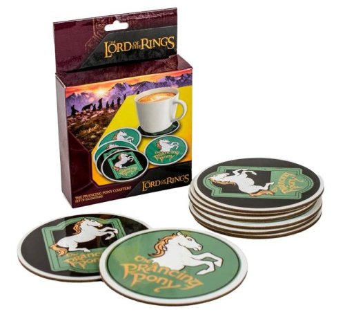 Abystyle Lord of The Rings Prancing Pony Coasters