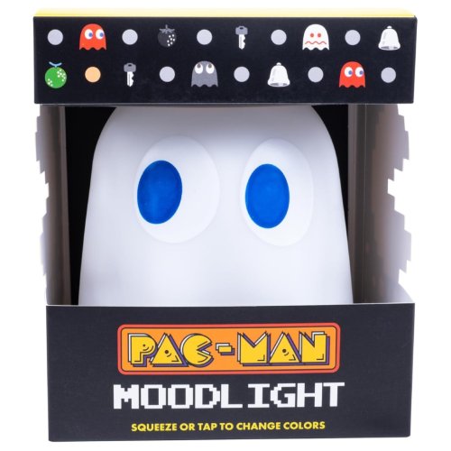 Fizz creations ltd Pac-Man Colour-Changing Ghost Silicone Mood Light | 9,9 cm
