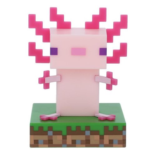 Paladone Minecraft Axolotl Icon  Light