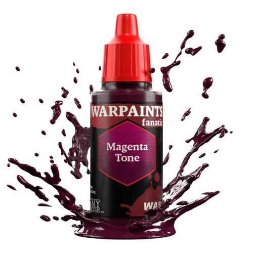 The army painter Warpaints Fanatic Wash: Magenta Tone
