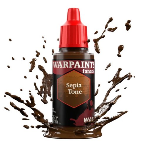 The army painter Warpaints Fanatic Wash: Sepia Tone