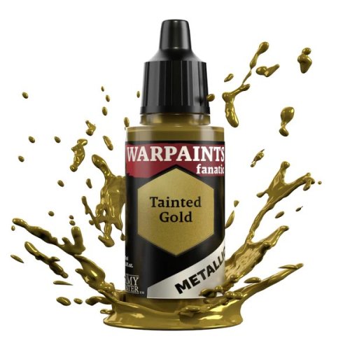 The army painter Warpaints Fanatic Metallic: Tainted Gold