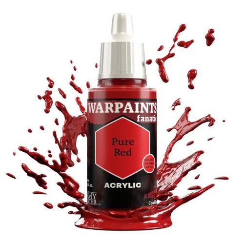 The army painter Warpaints Fanatic: Pure Red