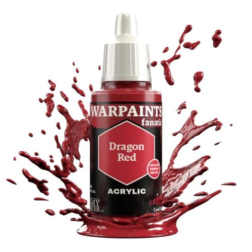 The army painter Warpaints Fanatic: Dragon Red