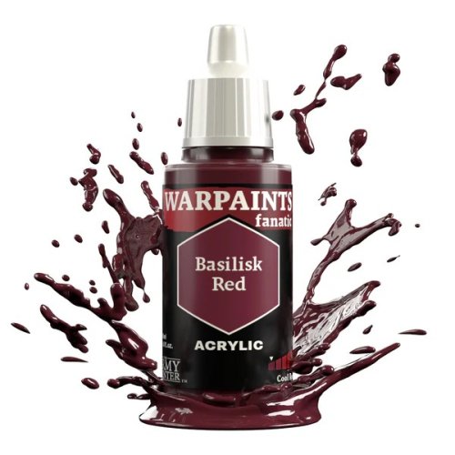 The army painter Warpaints Fanatic: Basilisk Red