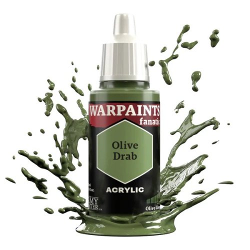 The army painter Warpaints Fanatic: Olive Drab