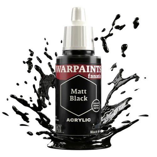 The army painter Warpaints Fanatic: Matt Black