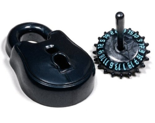 Polyhero dice PolyHero Rogue d20 Lock and Pick Set - Cold Iron