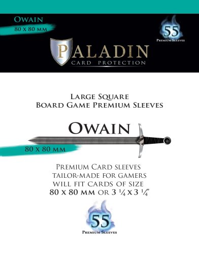 Paladin card protectors Paladin Sleeves - Premium Large Square 80x80mm (55 Pcs)