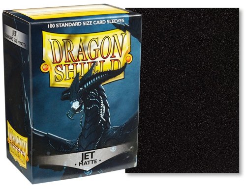Dragon shield Standard Sleeves - Matte Jet (100 Pcs)