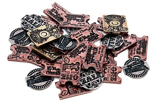 Rebel Metal coins - Railway units (set of 24 coins)
