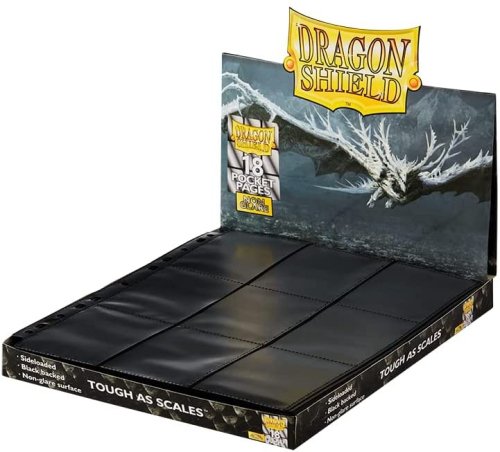 Dragon shield 18-Pocket NonGlare - Sideloader Pages Display (50 Pages)