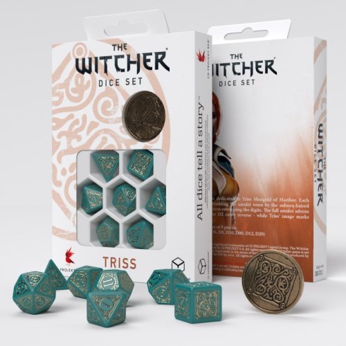 Cd projekt red The Witcher Dice Set. Triss - The Beautiful Healer
