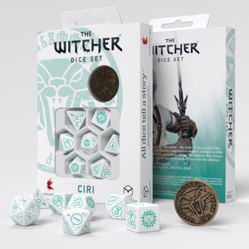 Cd projekt red The Witcher Dice Set. Ciri - The Law of Surprise