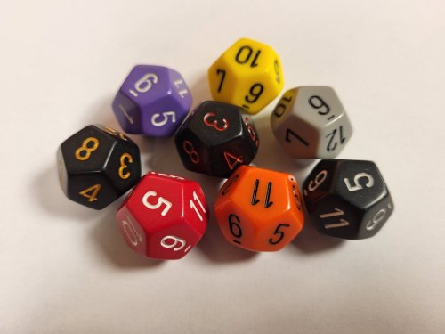 Chessex d12 Dice (1 Pcs)