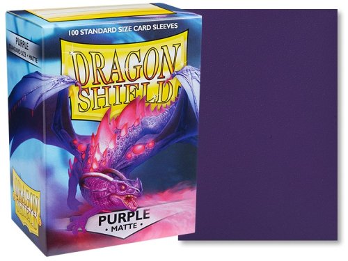 Dragon shield Standard Sleeves - Matte Purple (100 Pcs)