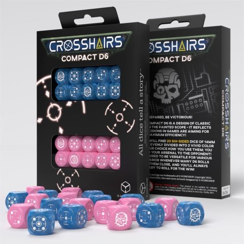 Q-workshop Crosshairs Compact D6: Blue&Pink