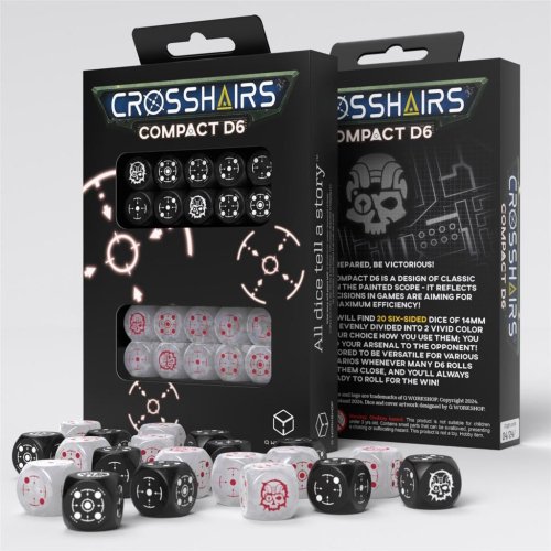 Q-workshop Crosshairs Compact D6: Black&Pearl