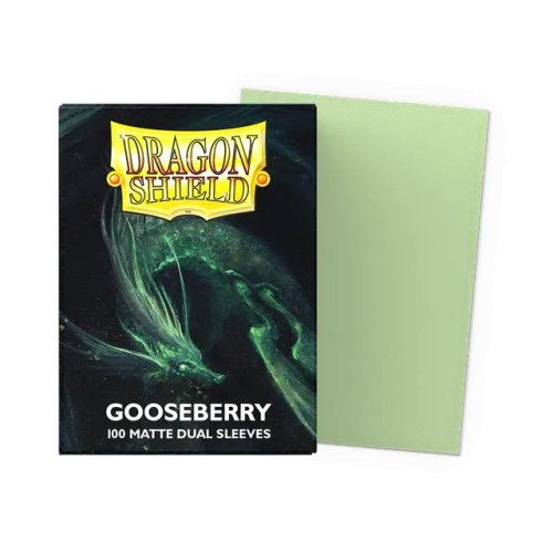 Dragon shield Standard Sleeves - Matte Dual - Gooseberry (100 Pcs)