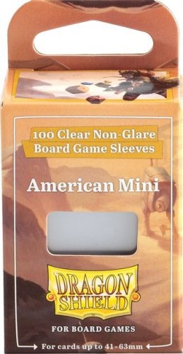 Dragon shield Board Game Sleeves - American Mini (100 pcs.)