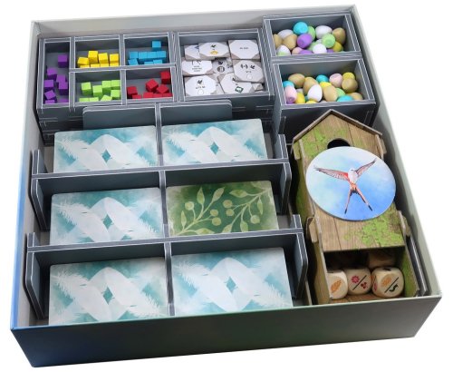 Folded space Wingspan + European & Oceania Expansions Insert V2 (Storage Box)