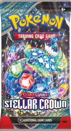 The pok&eacute;mon company international Pokemon TCG - Scarlet &amp; Violet 7 Stellar Crown Booster