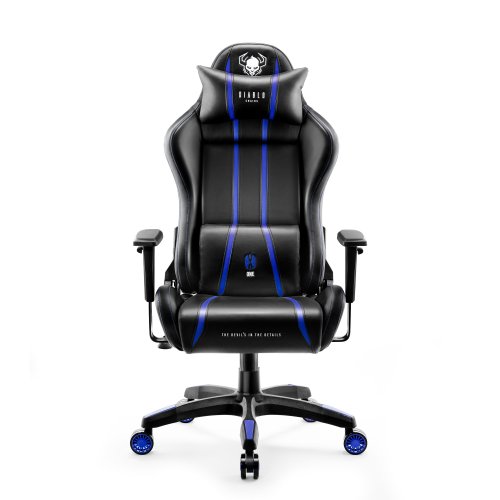 Diablo chairs Diablo X-One 2.0 Normal Size black - blue ergonomic chair