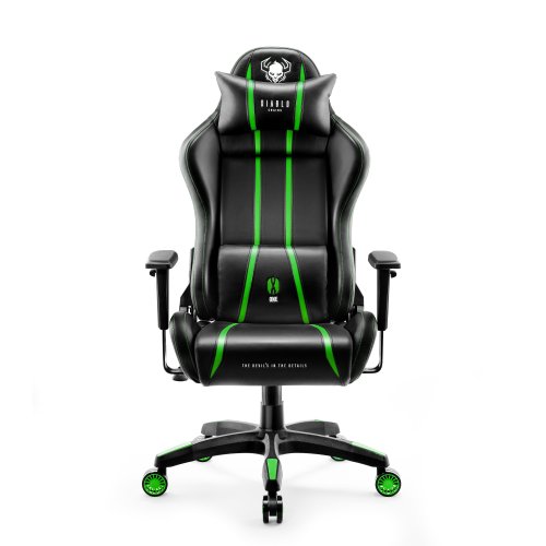 Diablo chairs Diablo X-One 2.0 Normal Size black - green ergonomic chair