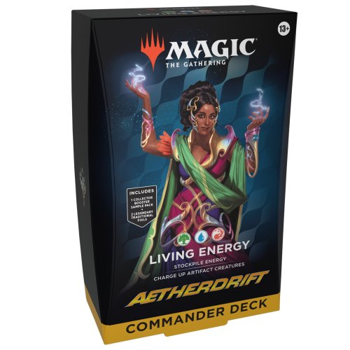 Wizards of the coast mtg Magic: The Gathering - Aetherdrift Commander Deck - Living Energy
