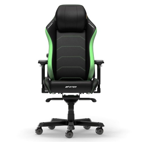 Dxracer Master Series XL F24 Black &amp; Green EPU Leather Ergonomic Chair (LTA-NM-X1)