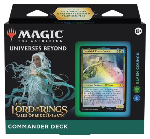 Wizards of the coast mtg Magic: The Gathering - Lord of the Rings: Tales of Middle-earth Commander Deck - Elven Council