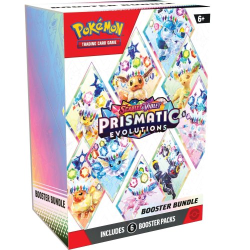 The pok&eacute;mon company international Pokemon TCG - SV8.5 Prismatic Evolutions Booster Bundle