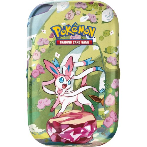 The pok&eacute;mon company international Pokemon TCG - Scarlet &amp; Violet - Prismatic Evolutions Mini Tin Sylveon