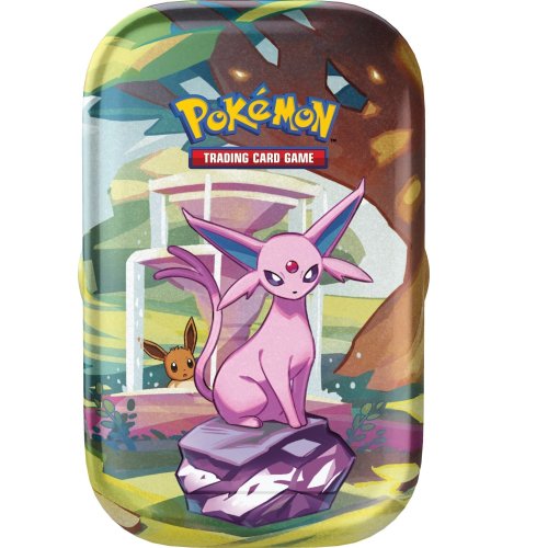The pok&eacute;mon company international Pokemon TCG - Scarlet &amp; Violet - Prismatic Evolutions Mini Tin Espeon