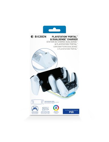 Bigben PS5 Charging Station 3 in 1 RGB
